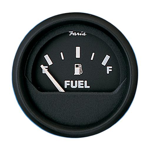 Faria 12801 Euro 2" Fuel Level Gauge (E-1/2-F).