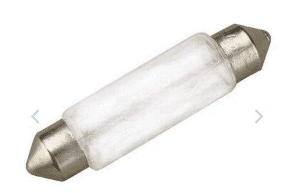 MarPac Festoon Bulb, 10 Watts 12 Volt 70DP1 CLR 2-Pack.