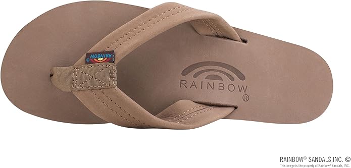 Rainbow Sandals Women's Premier Leather, Dark Brown 301ALTS