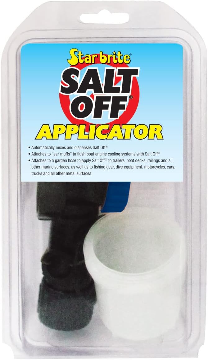Star Brite Salt Remover Wash & Marine Engine Flush Applicator.