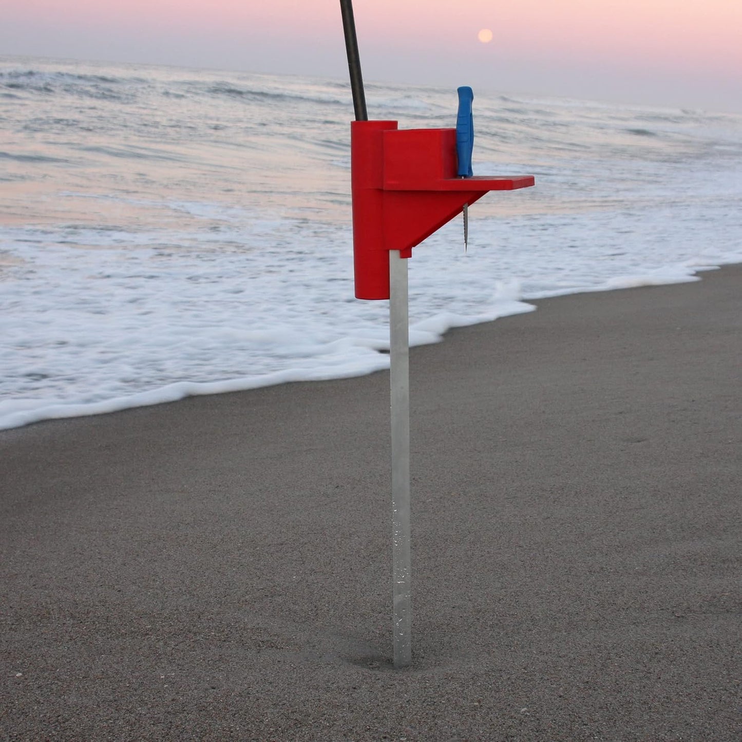 Sea Striker Surf Pal Deluxe Sand Spike w/ Bait Tray -36".