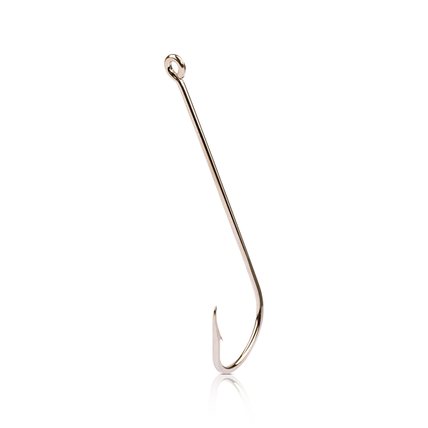 Mustad Beak Hook - Special Long Shank 92611 Nickel