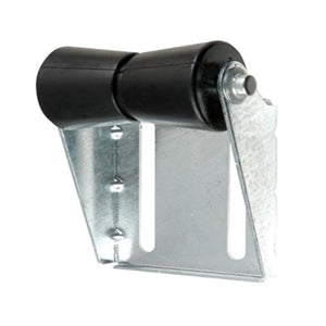WaterLand 5" Inch Black Rubber Boat Trailer Keel Roller and Bracket.
