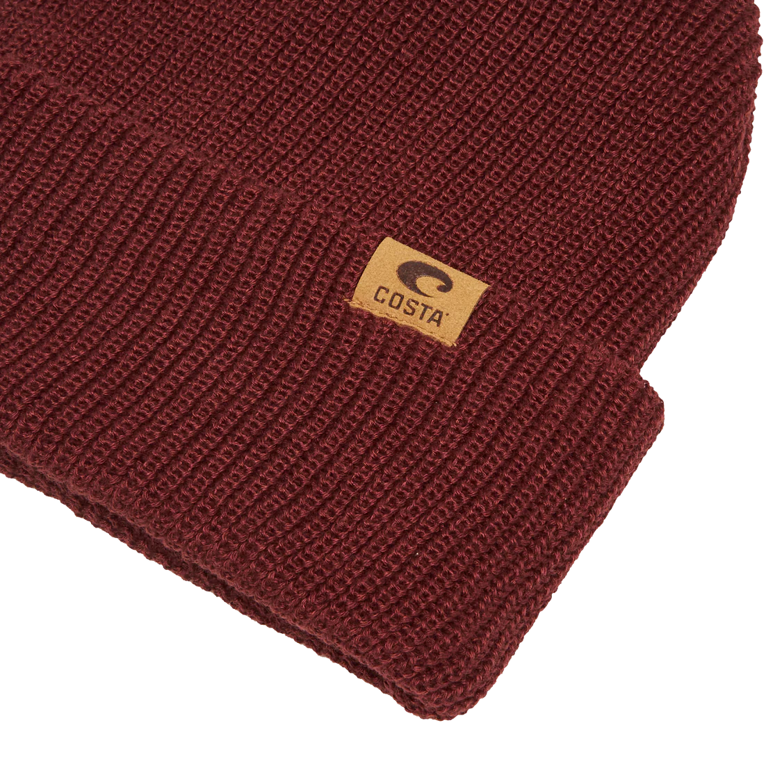 Costa Cuff Beanie - Lava Red.