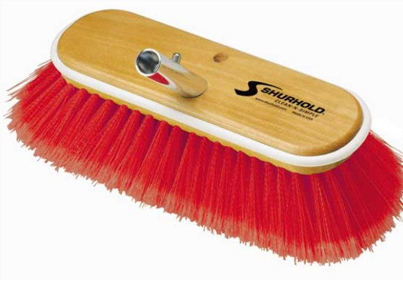 Shurhold 982 Large Combo Deck Brush Soft & Medium 10"