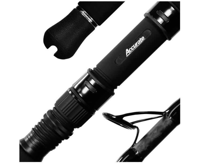 Accurate 8' Valiant 65-80lb. Heavy Braid BV-80H Fishing Rod.