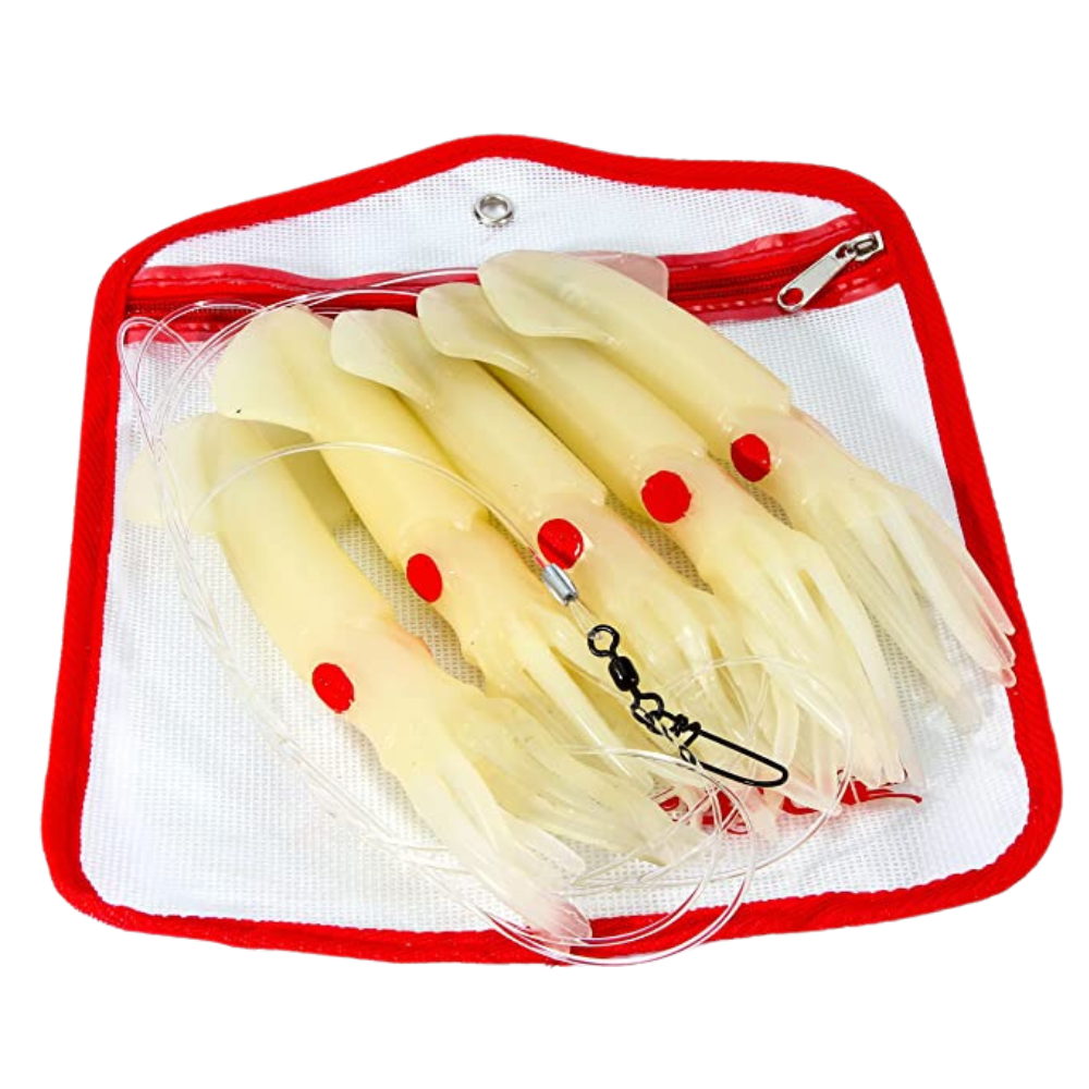 Boone 9" Squid Daisy Chain - Glow