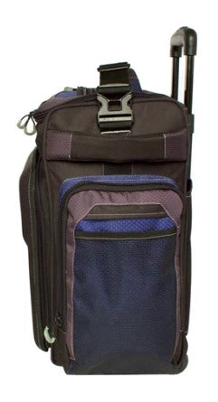 Calcutta CSRTB37 Explorer Rolling Tackle Bag w/ 5-3700 Trays + Rod Holders