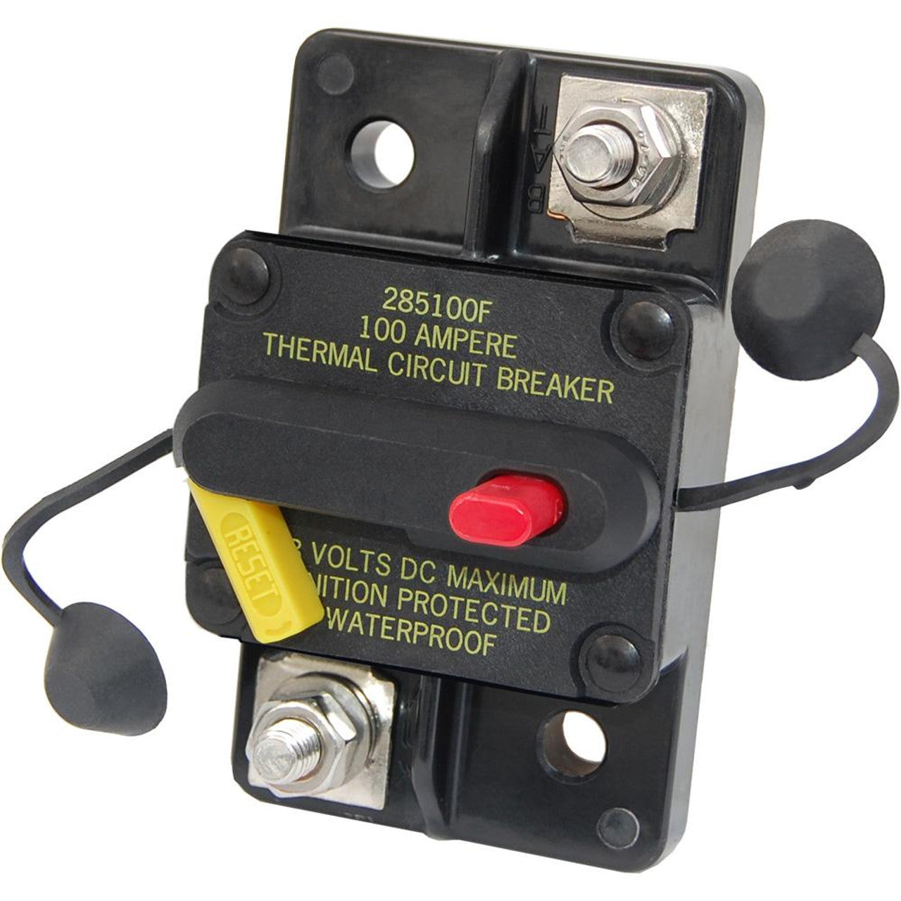 Blue Sea Systems 285 Series DC Circuit Breaker - Surface Mount 80 Amp.