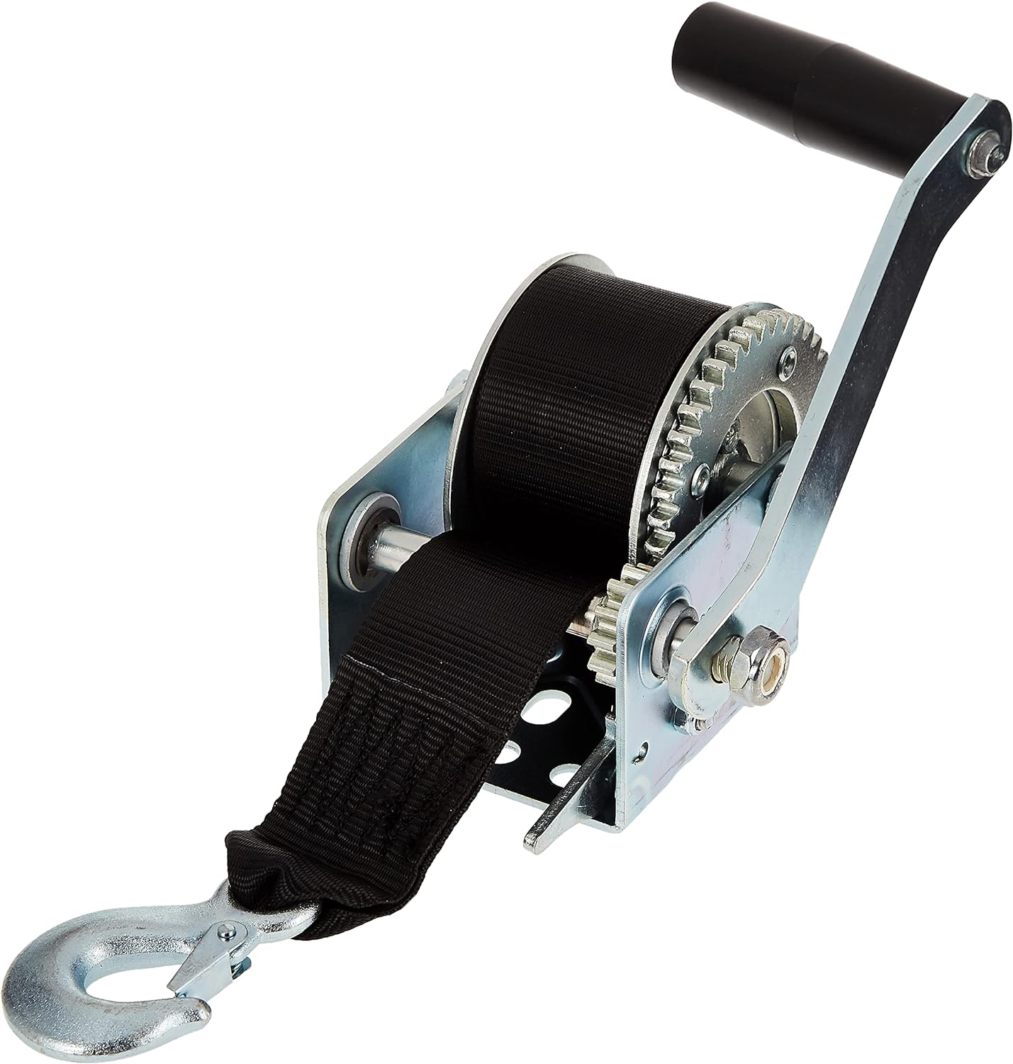 Dutton-Lainson 600 lb. Hand Winch with 15' Strap W/ Bolt Kit - DL600A.