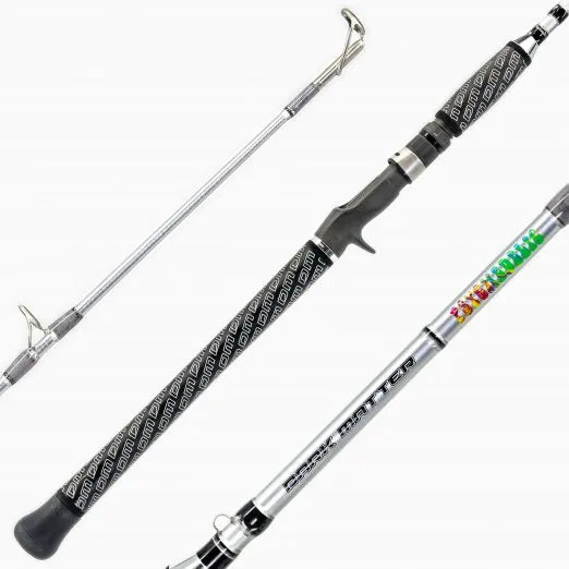 Dark Matter P7C-X-SILVER Psychedelic Silver Casting Rod 7' 15-40lb