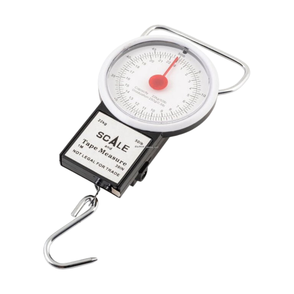 accurate weight hook scale to 50 lbs Danielson Scale 50 Lb W/39" Tape