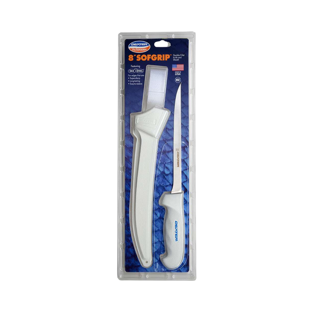 Dexter Sofgrip 8" Fillet Knife with Sheath