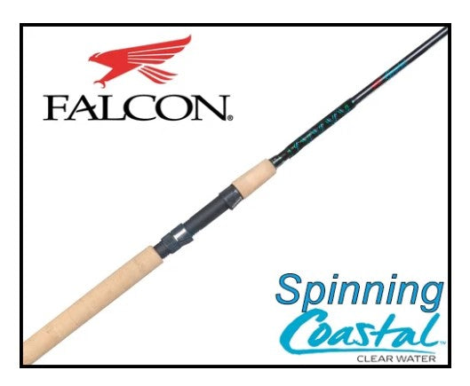 Falcon FAL-SWS-7M Coastal Clear Water Spinning Rod 7' 8-17lb