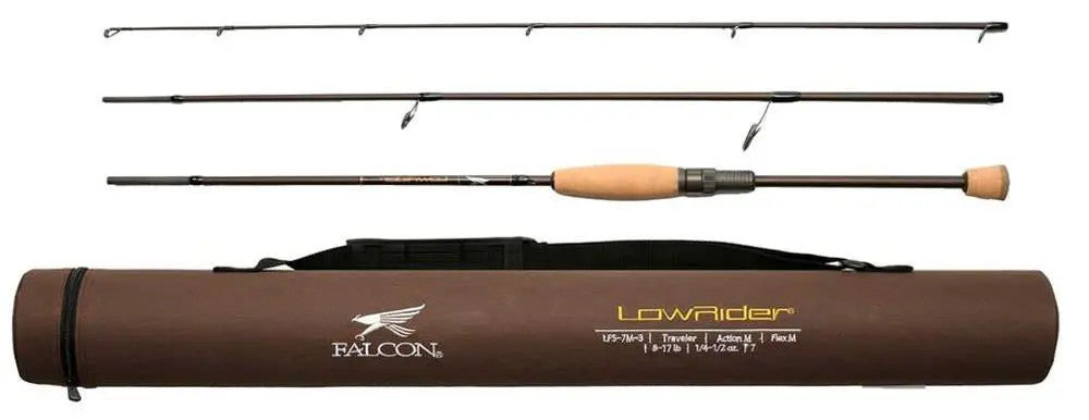 Falcon LFS-7M-3 Lowrider Spinning 7' Traveler 3pc 7' 6-12lb