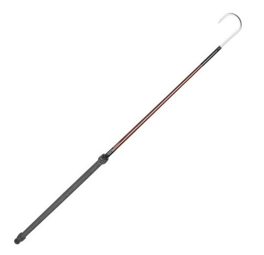 AFTCO Tapered Fiberglass Gaff - 8' Gaff Length - 2" Hook Spread - Brown.