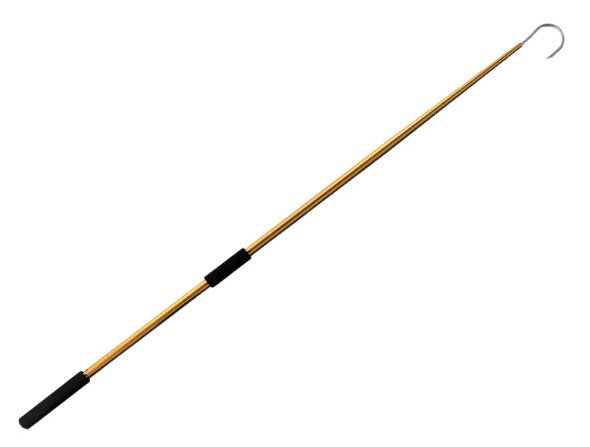 AFTCO 6' 3" Hook 5/16" Diameter Taper Tip Aluminum Gaff - Gold GFA356-GLD
