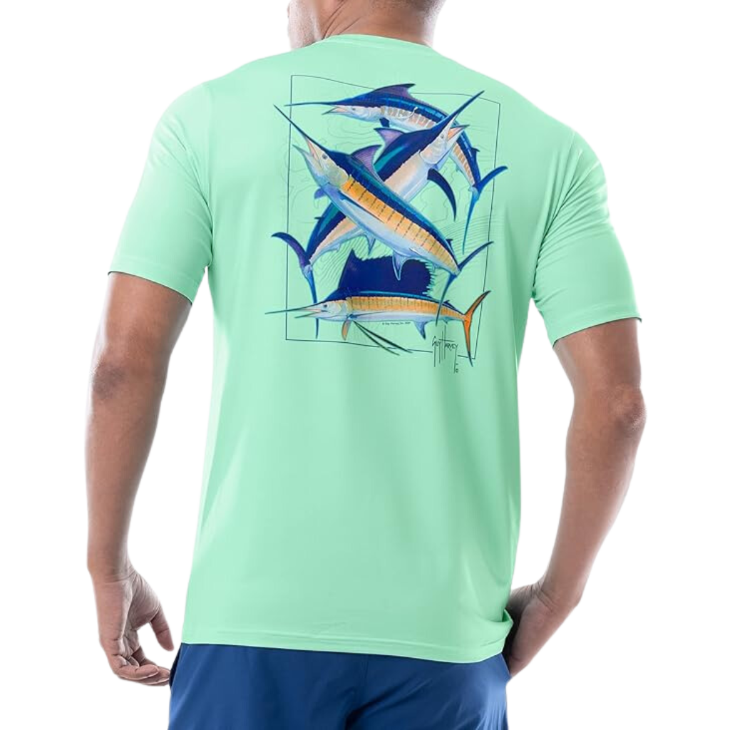 Guy Harvey Beach Glass S/S Protection T-shirt