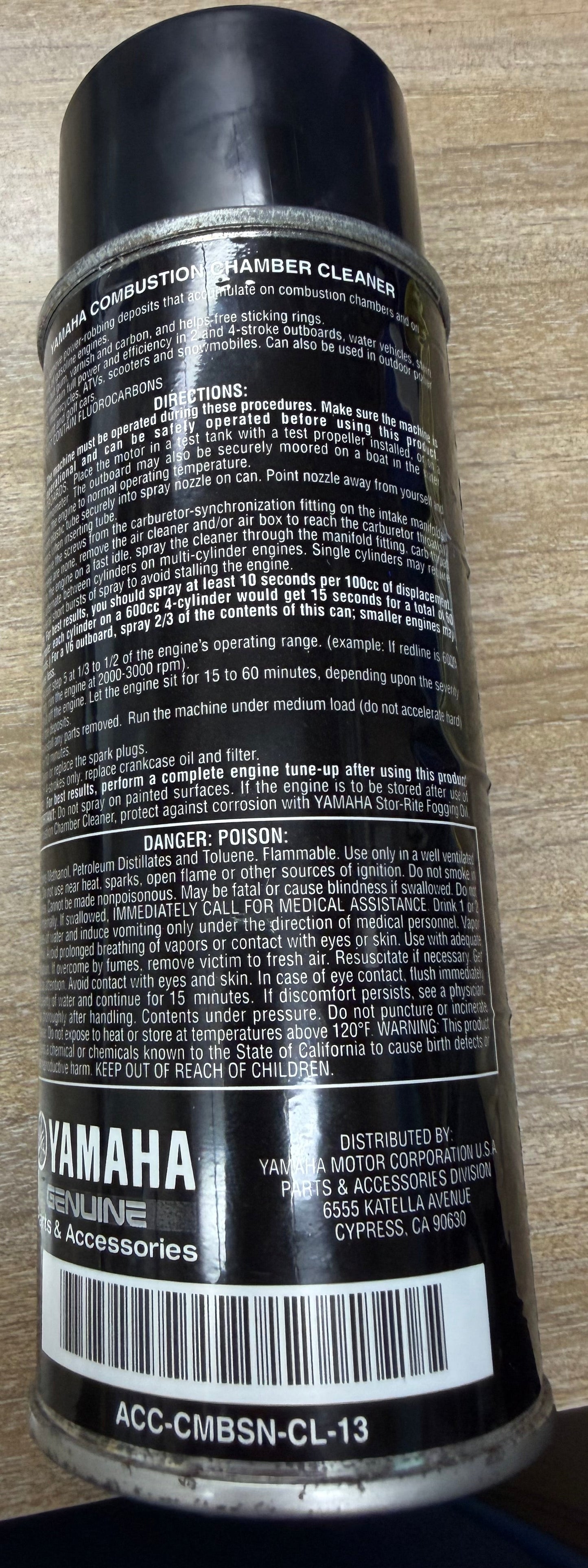 Yamaha Combustion Chamber Carbon Cleaner ACC-CMBSN-CL-13 13oz.