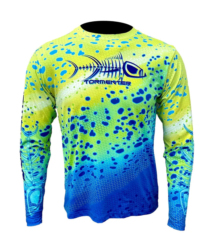 Tormenter Ocean Men's Performance Shirt - Live Series Mahi (Dorado)