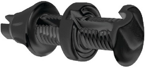 Seachoice 17901 Cable Thru Hull Fitting - Black - 1/4" Slot, 1-1/4" Flange, Price/Each