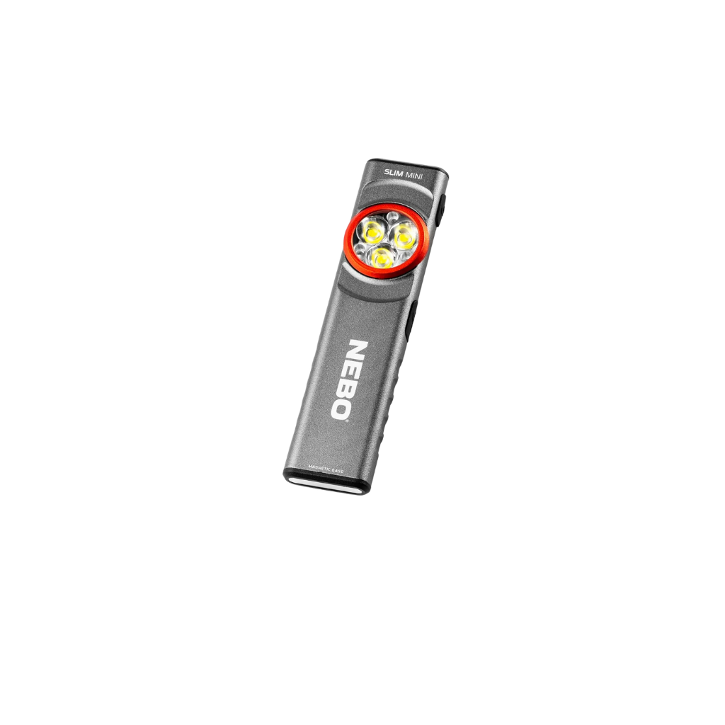 nebo 220 lumen flashlight NEBO Slim Mini Rechargeable Pocket Flashlight – Tuppens
