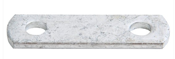 WaterLand Axle Plate Galvanized 2-Hole 1" x 5" Inch.