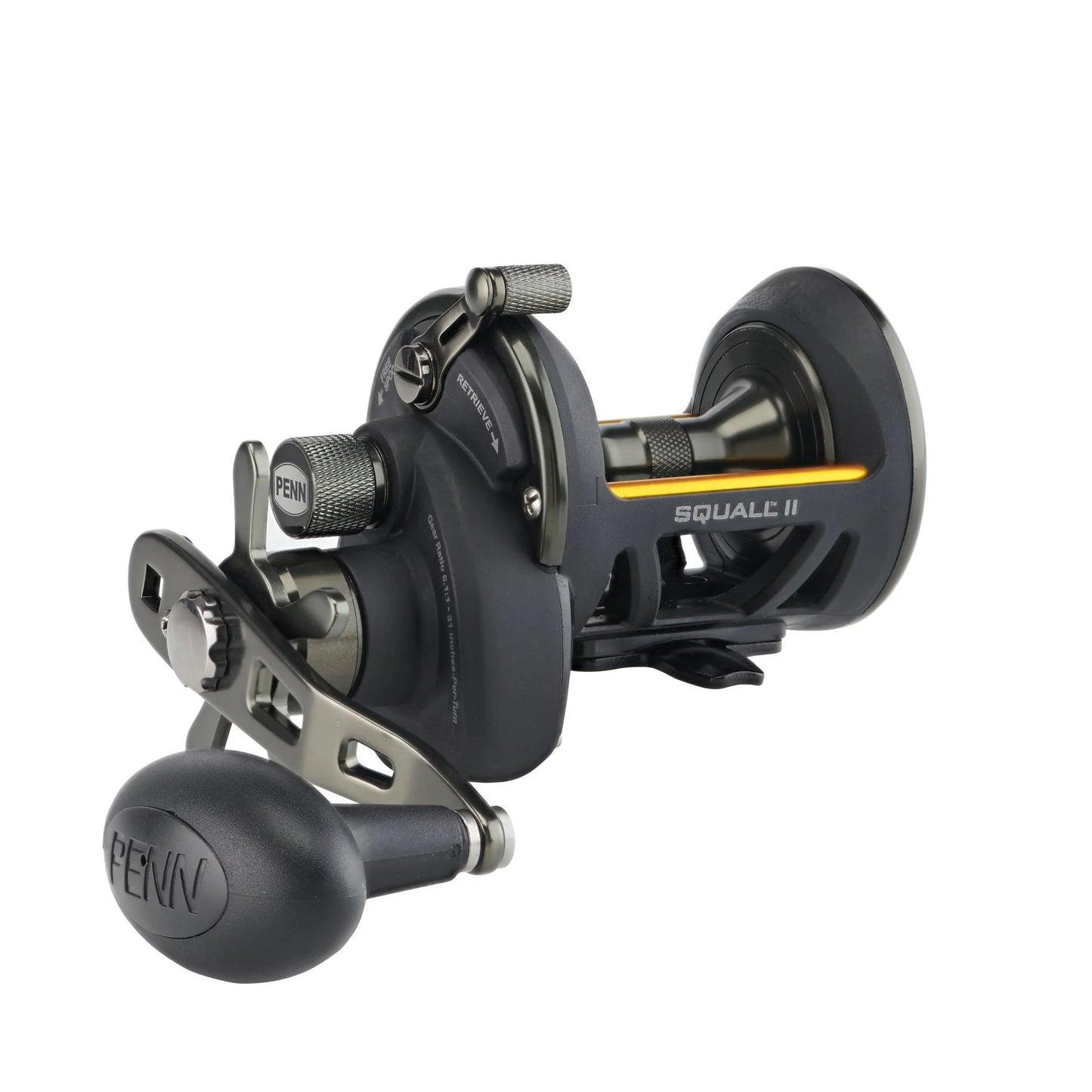 Penn Squall® II SQLII15SDCS Star Drag 15 Casting Special Conventional Reel.