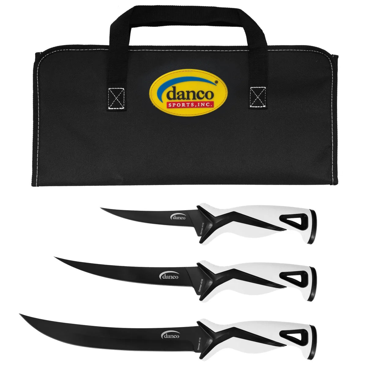 DANCO Pro Series 3-Piece Knife Kit - White.