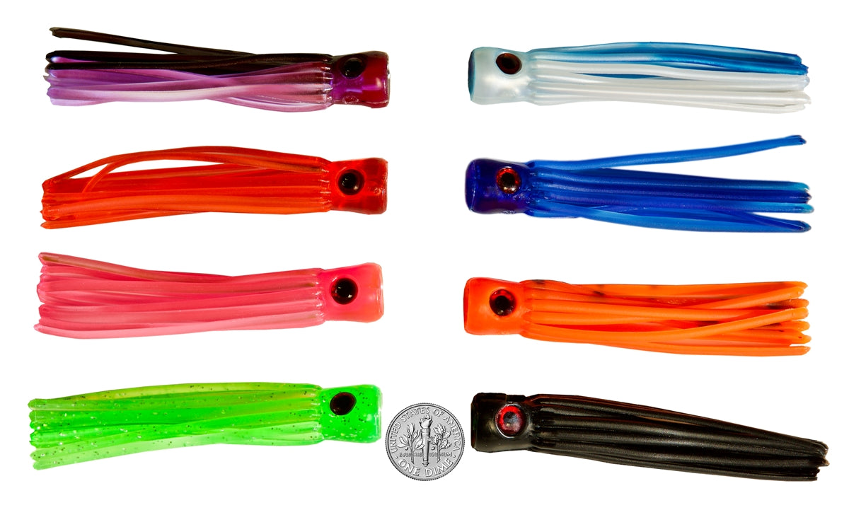 Squid Nation Slammer Chugger 3" Squid Trolling Lure