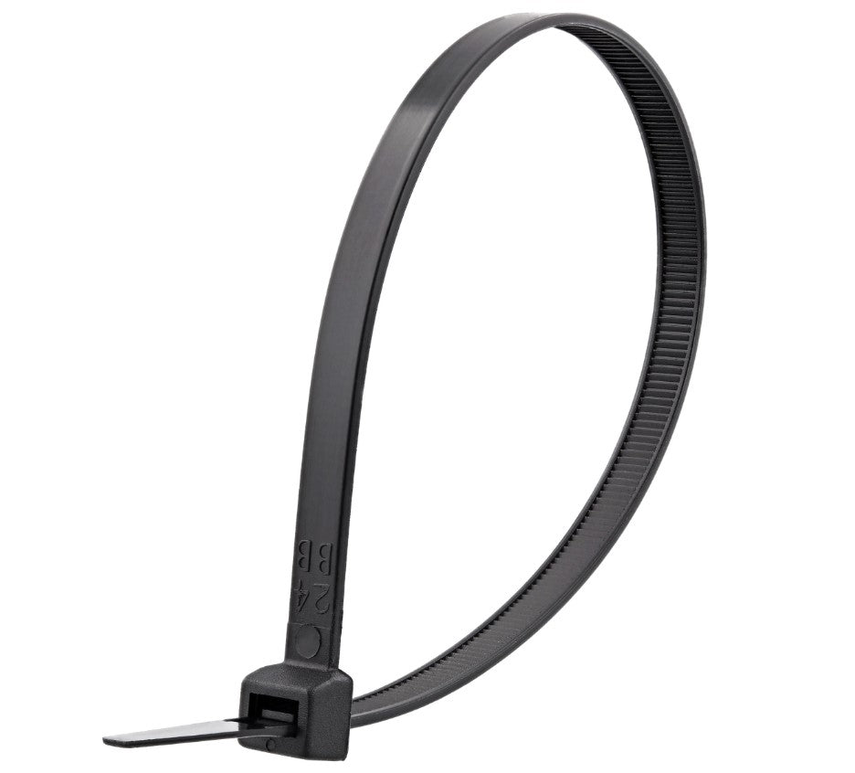 Shoreline Marine SL51050 Nylon Wire & Cable Zip Ties 11" 100 Pack, Black.