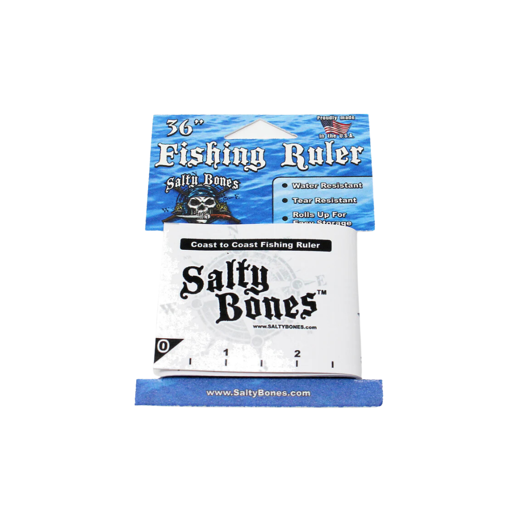 Salty Bones 36" Florida Saltwater "LawStick" Fishing Ruler.