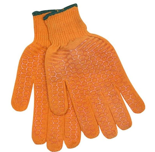 Calcutta Orange String Knit Gloves