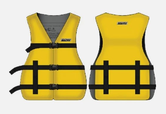 SeaChoice Youth Flotation Type III Vest - Yellow.