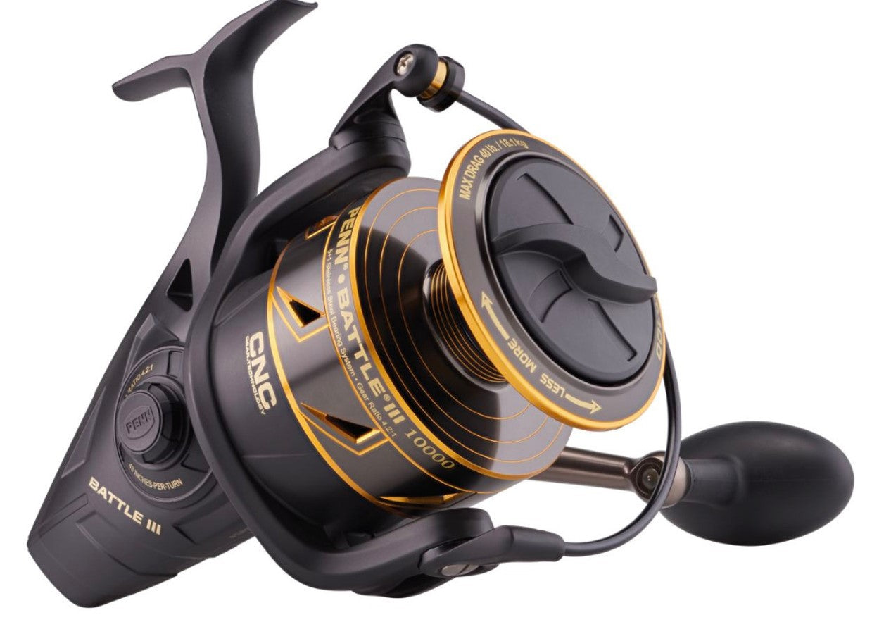 Penn Battle III Spinning Reel 10000. (BTLIII10000)