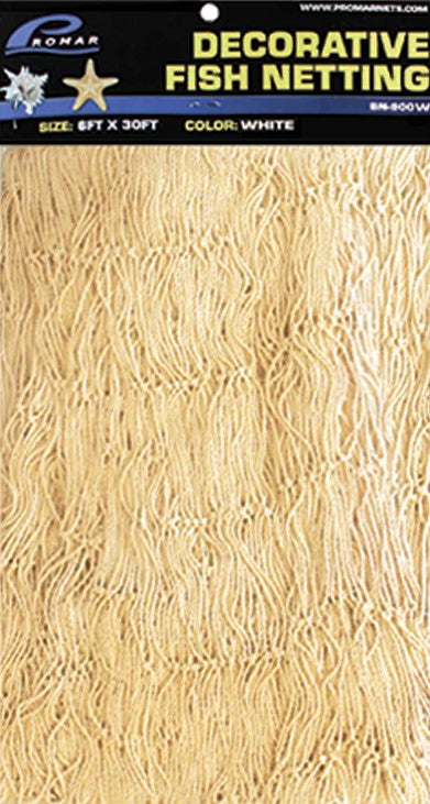 Promar Decorative Fish Net Netting - 6' x 30'
