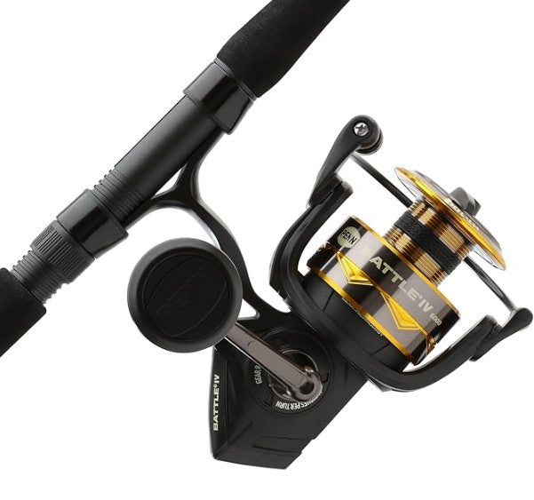PENN BTLIV6000701MH Battle IV 6000 Reel / Rod Combo 12-25lb.