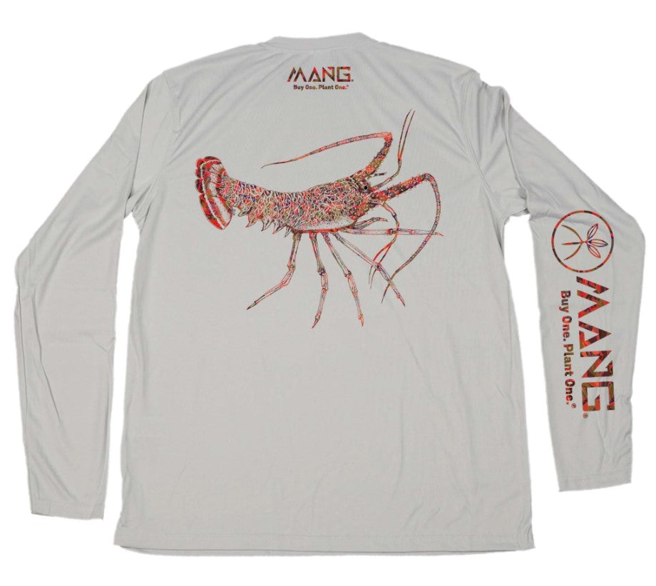 MANG Lobster Pearl Grey Long Sleeve
