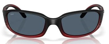 Costa Del Mar Brine Sunglasses, Red Sky/Grey Polarized 580P, 59 Mm