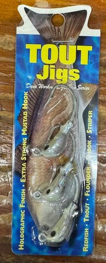 Boone TOUT JIGS 4/0 3 PK 3/8OZ