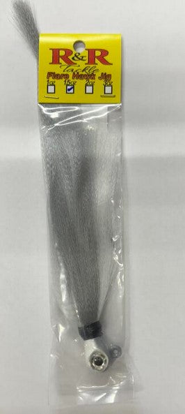 R & R Flare Hawk Jig-Aspirin-Olive 1.5