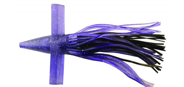 Mold Craft 6200B Little Bird Soft Birds Lures Unrigged 41 Purple/Silver/Black