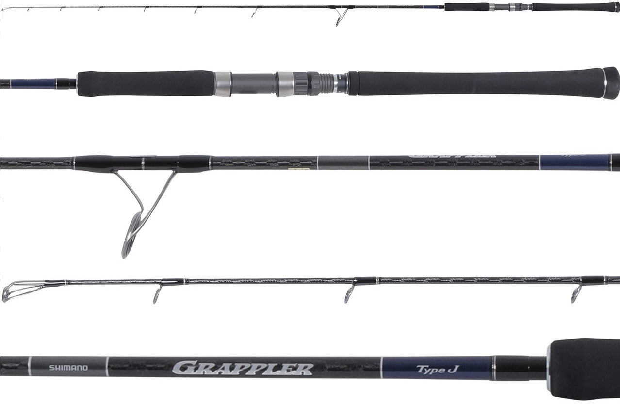 Shimano Grappler Type J GRPJS53XXH Spinning Jigging Rod 5'3" 100lb 400g.