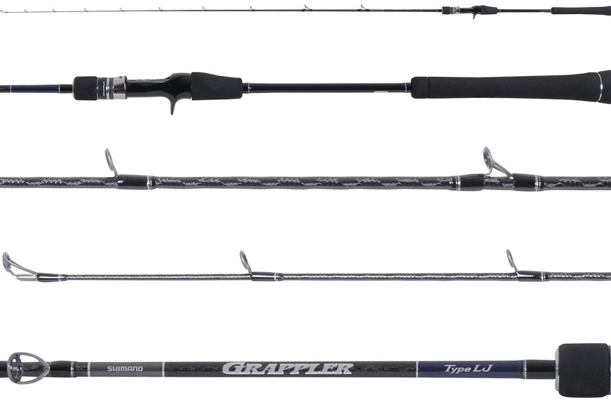 Shimano GRPLJC63M Grappler Type LJ Casting Jigging Rod 6'3" 20lb 50-160g