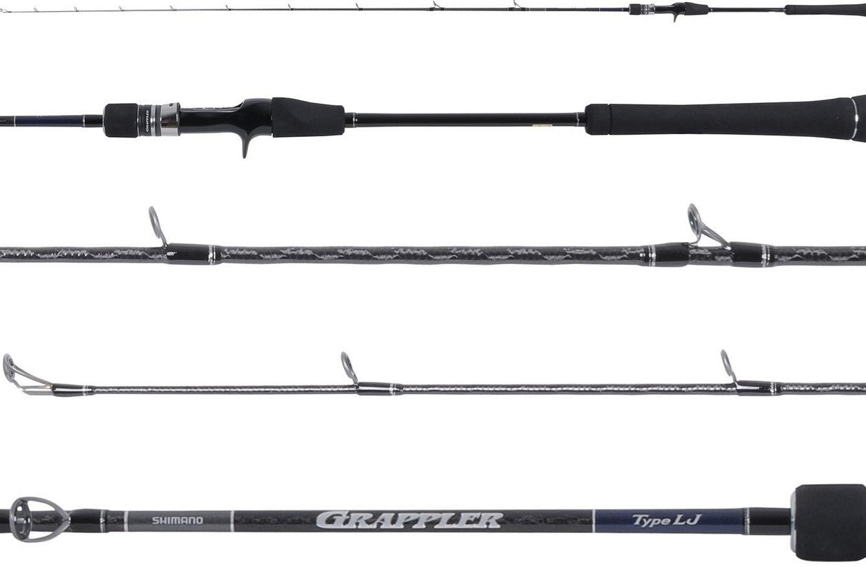 Shimano GRPLJC63MH Grappler Type LJ Casting Jigging Rod 6'3" 30lb 60-180g