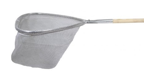 Grass Shrimp Minnow Net WAluminum Hoop W4 6' Wood Handle