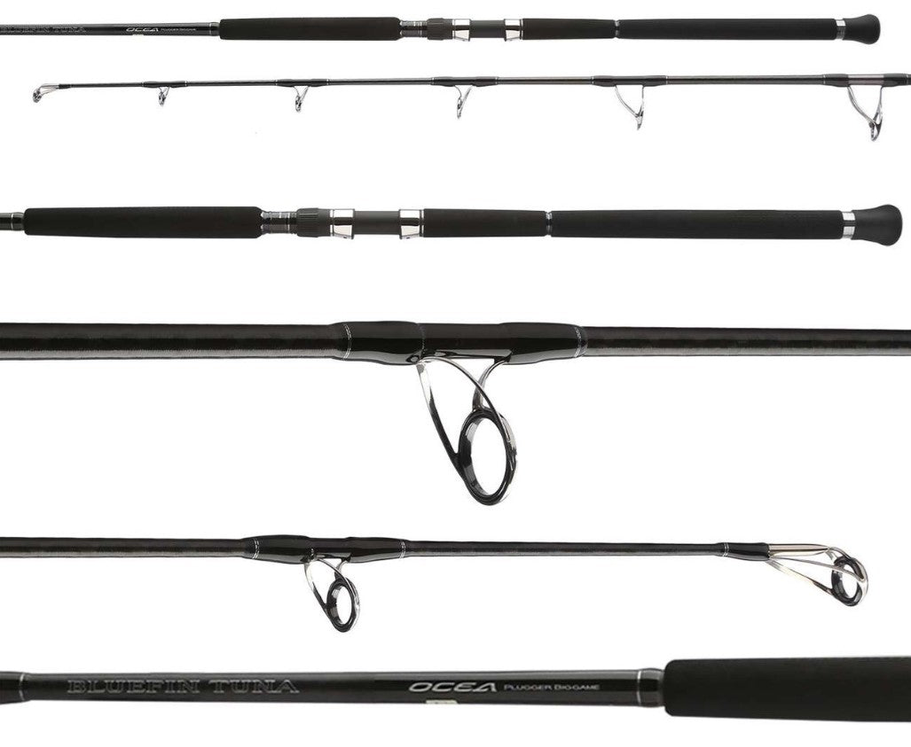 Shimano 7' 3" Plugger Bluefin Spinning Tuna Big Game Popping Rod 80-100lb.