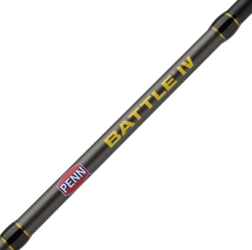 Penn BTLIV4000703MTRVL Battle IV Travel Spinning Rod Reel Combo 7' 10-17lb
