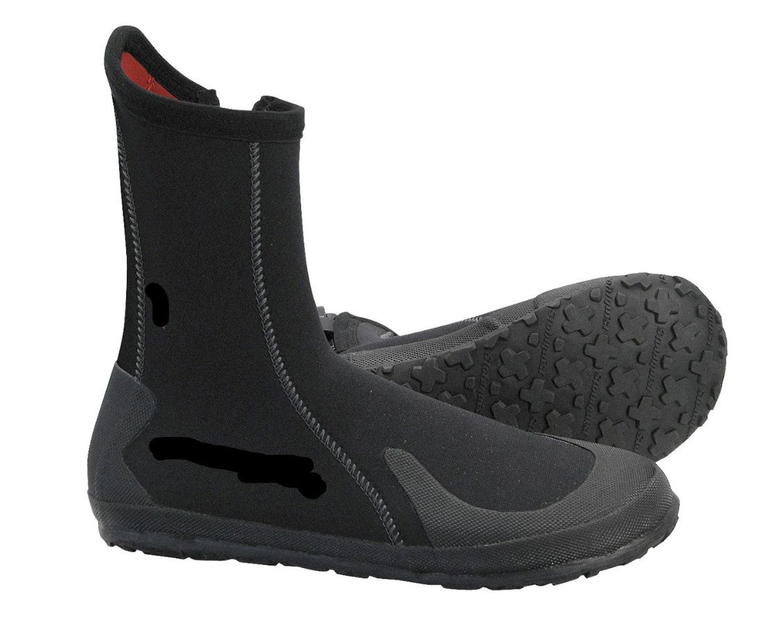 Dive Boot SuperZip w/ Velcro Strap Fin Stopper at the End 4240