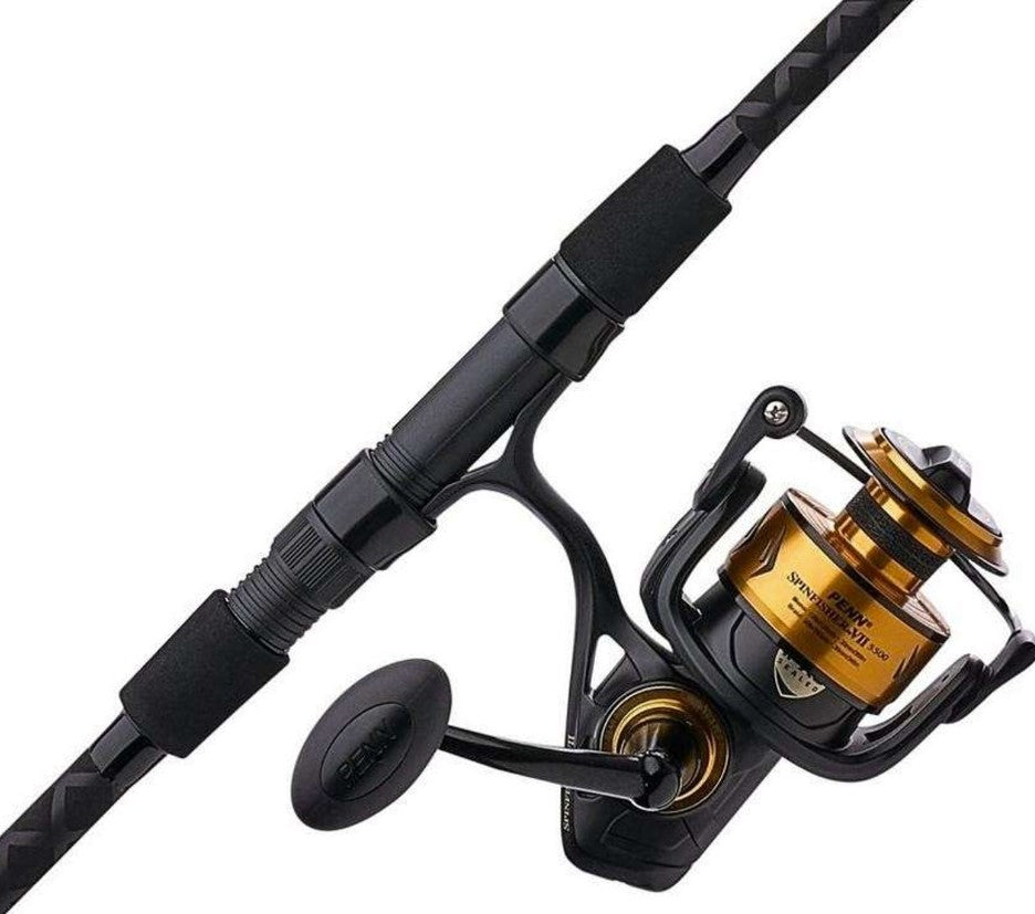 Penn Spinfisher VII 5500 SSVII5500802MH Spinning Rod / Rod Combo 7' 12-30lb.